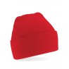 Kids' winter hat - mod. B45B:Classic Red, 100% acrylic, One Size